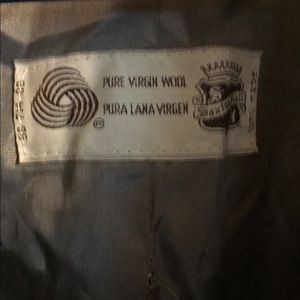 100% Virgin Wool Peacoat